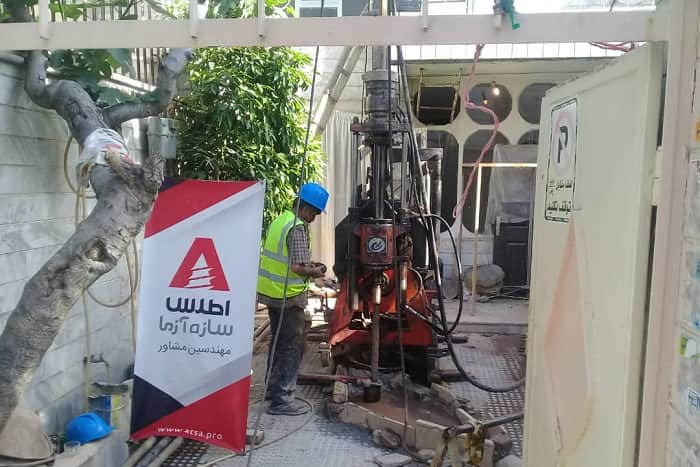 تست ژئوتکنیک و خاک در مسعودیه